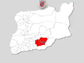 Kaart van Vale