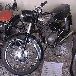 Deze Ardie BD 175 werd vanaf 1952 geproduceerd