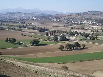 Voormalige Romeinse stad Suasa (Le Marche)