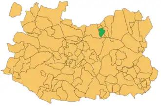 Kaart van Arenas de San Juan