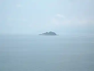 Gezicht op Giresuneiland