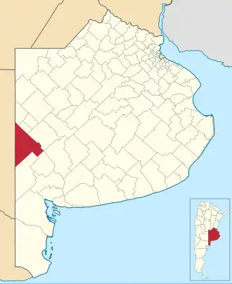 Kaart van departement