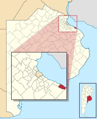 Kaart van departement