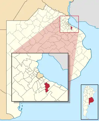 Kaart van departement