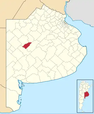 Kaart van departement