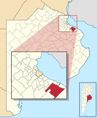 Kaart van departement