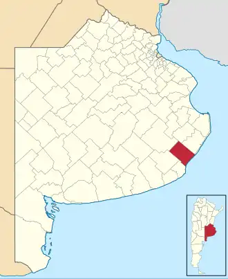 Kaart van departement