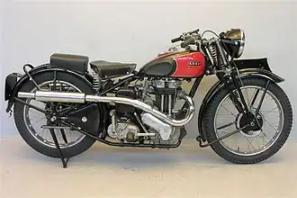 Ariel 350 cc Red Hunter uit 1938