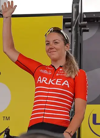 Fouquenet tijdens de Tour de France Femmes 2022