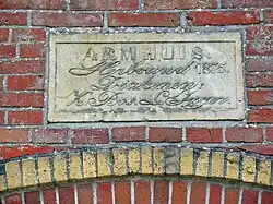 Het voormalige armhuis van de diaconie van Eenum