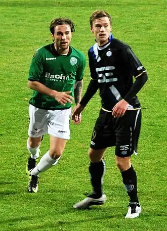 Arnór Smárason (rechts)