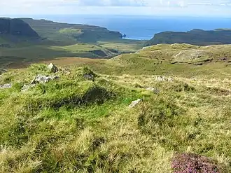 uitzicht van Arnaval op Talisker Bay