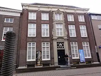 Het gebouw aan de Bovenbeekstraat 21, Arnhem.