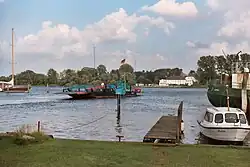 Veerpont over de Schlei