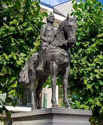 Graaf Arnold IV van Loon op de Fruitmarkt te Hasselt