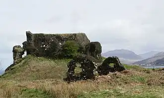 Aros Castle op Mull