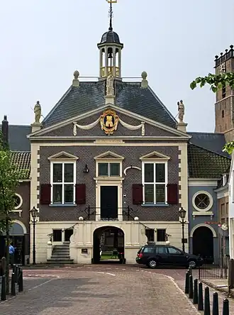 Gezien vanuit de Voorstraat