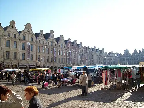 Markt op de Place des Héros