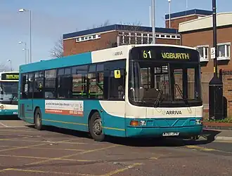 Arriva 2395 op een Wright Pathfinder carrosserie
