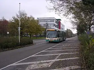 Een OmniLink op de stadsdienst van Groningen