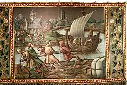 Aankomst Onze-Lieve-Vrouw van Hanswijk