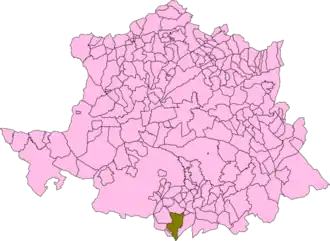 Kaart van Arroyomolinos