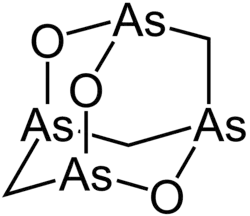 Structuurformule van arsenicine A