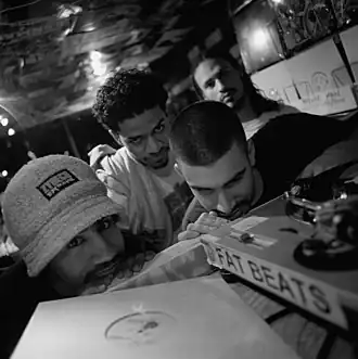 de Arsonists in april 1997