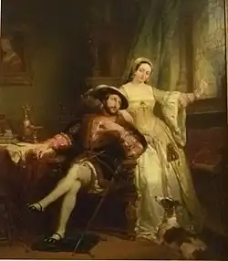 King Francis I of France and his sister Margaret of Navarre, 1844, Art Museum Riga Bourse, Riga, Letland