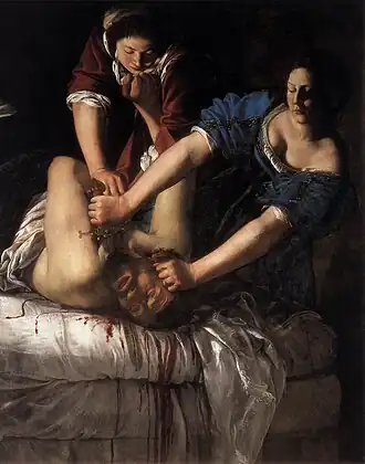 Judith onthoofdt Holofernes, Museo di Capodimonte, Napels