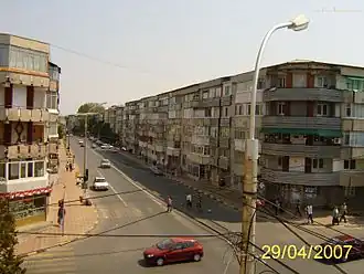 Hoofdstraat van Tecuci