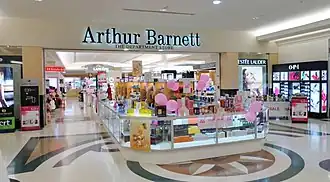 Arthur Barnett voor de overname door H & J Smith