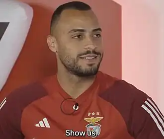 Cabral in 2024 als speler van Benfica