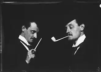 Dubbelportret van Arthur van Schendel (1899)