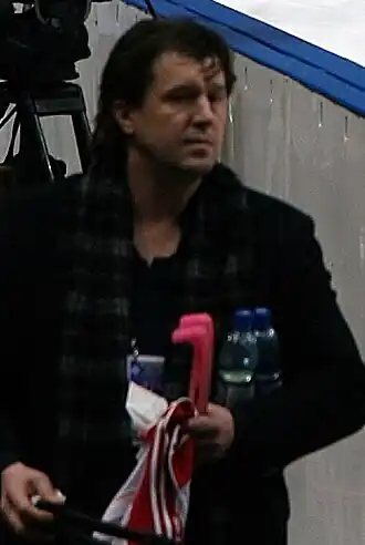 Artoer Dmitrijev als trainer in 2010