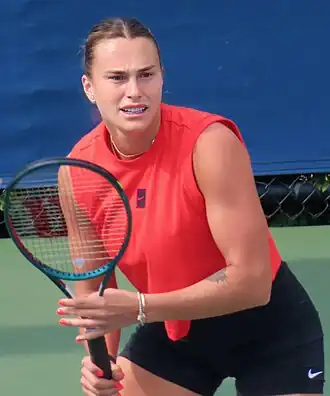 Winnares in het enkelspel, Aryna Sabalenka