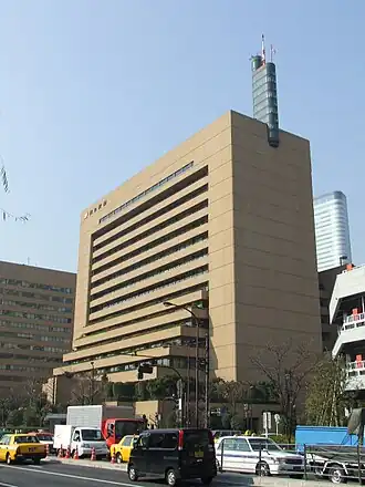 Het hoofdkwartier in Tokio