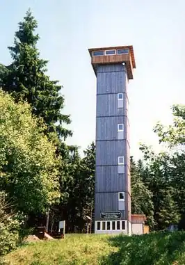 De uitzichtstoren “Otto Hermann Böhm”