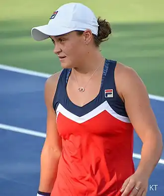 Winnares in het enkelspel, Ashleigh Barty