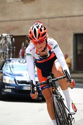 Paladin in de Giro Rosa 2016.