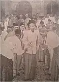 Assaat Datuk Mudo als president van de Republik Indonesia (27-12-1949 — 17-08-1950), mei 1950