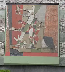 Indisch tafereel (1959) van Alfred van Werven, geïnspireerd op Fabricius' Indische werken