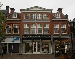 Woonhuis en meubelmagazijn (1916) aan de Markt, Assen (2015)