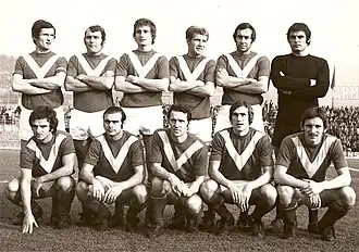 Brescia in het seizoen 1971-1972