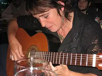 Geens bij een optreden in Santiago (Chili)