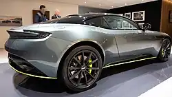 De achterkant van een DB11 AMR
