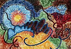 Astrale Komposition X, 1913