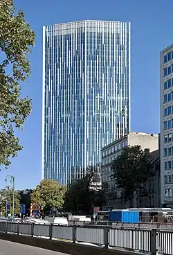 De toren in het najaar van 2019