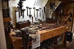 Atelier van een scheepstimmerman