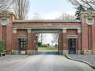 Toegang tot de begraafplaats